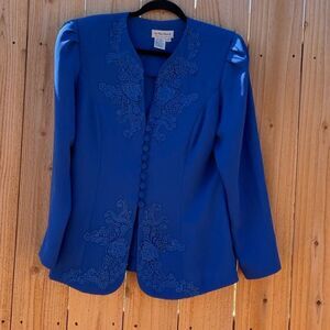 Take 50% OFF- In The Mood Blue Women's Jacket, Size-10